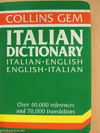 Collins Gem Dictionary Italian-English/English-Italian