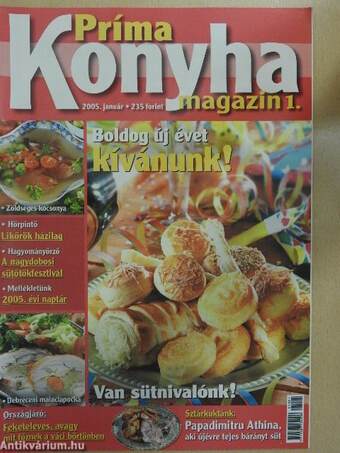 Príma Konyha Magazin 2005. (nem teljes évfolyam)