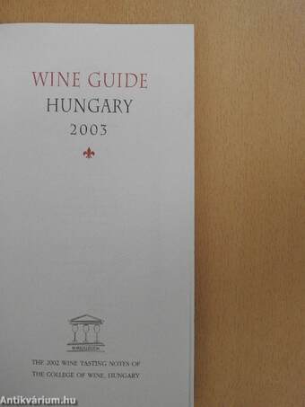 Wine Guide Hungary 2003