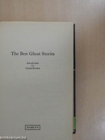 The Best Ghost Stories