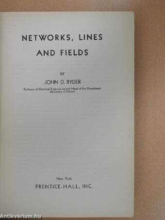 Networks, Lines and Fields