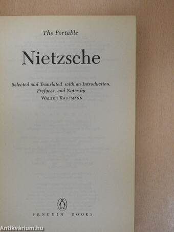 The Portable Nietzsche