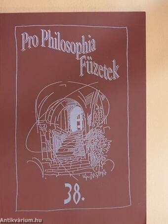 Pro Philosophia füzetek 38.