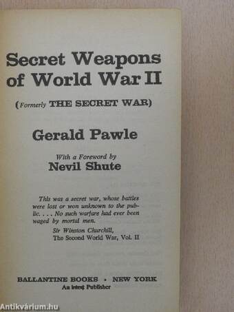 Secret Weapons of World War II