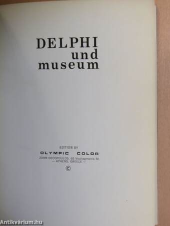 Delphi und museum