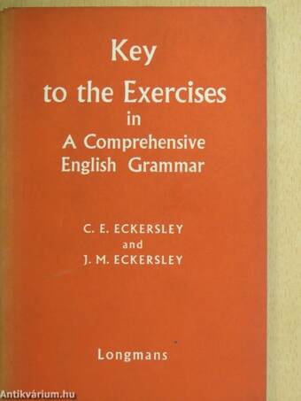 Key to the Exercises in A Comprehensive English Grammar