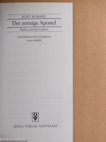 Der zornige Apostel