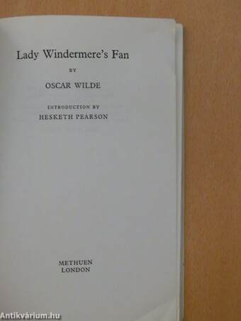 Lady Windermere's Fan