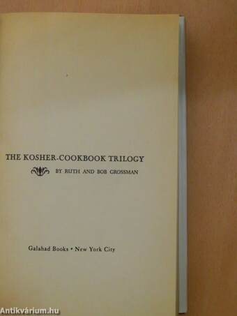 The Kosher-Cookbook Trilogy