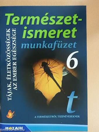 Természetismeret 6. munkafüzet