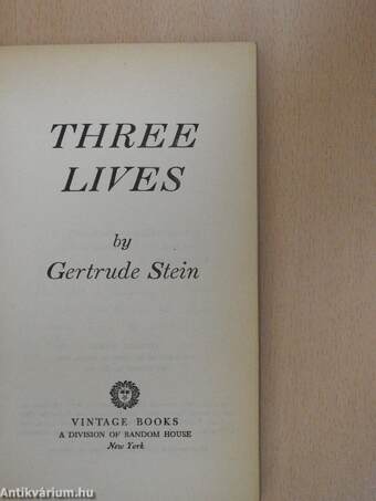 Three Lives