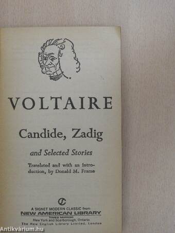 Candide, Zadig and Selected Stories