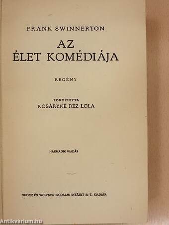 Az élet komédiája