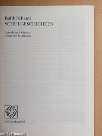 Schulgeschichten 