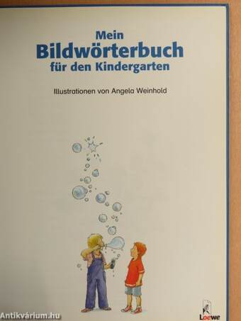 Mein Bildwörterbuch für den Kindergarten