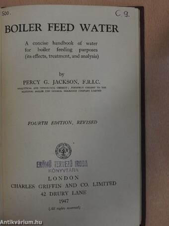 Boiler Feed Water