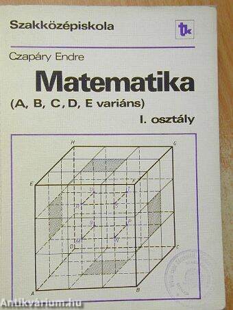 Matematika I.