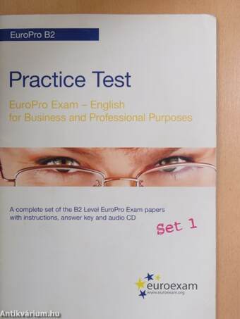 Practice Test - EuroPro B2 - Set 1 - CD-vel