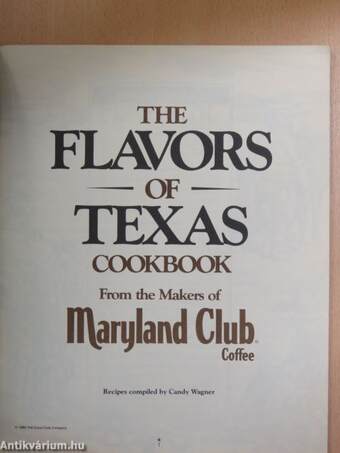 The Flavors of Texas Cookbook