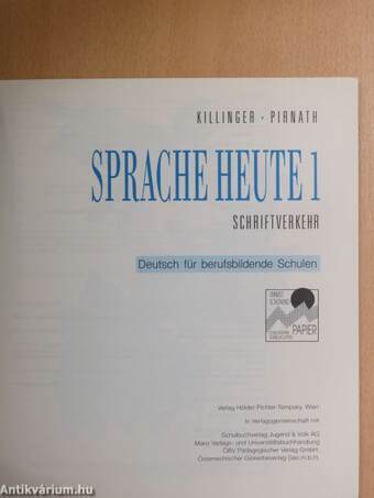 Sprache heute 1