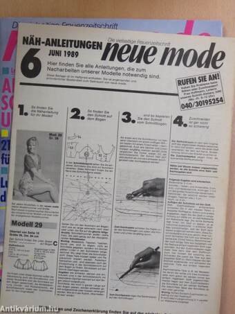 Neue Mode Juni 1989