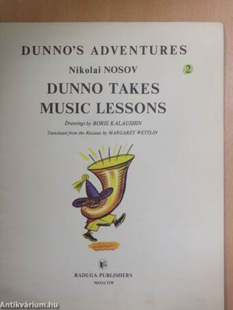 Dunno Takes Music Lessons