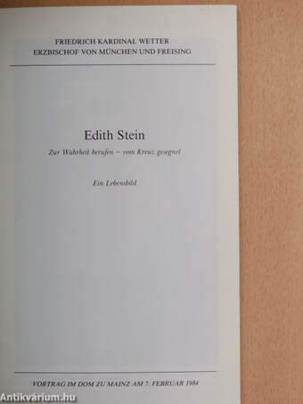 Edith Stein