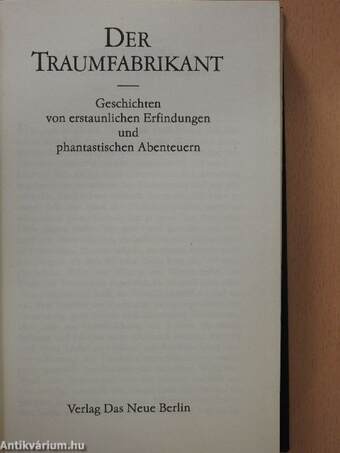 Der Traumfabrikant