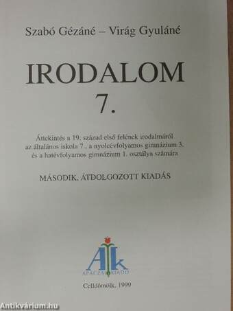 Irodalom 7.