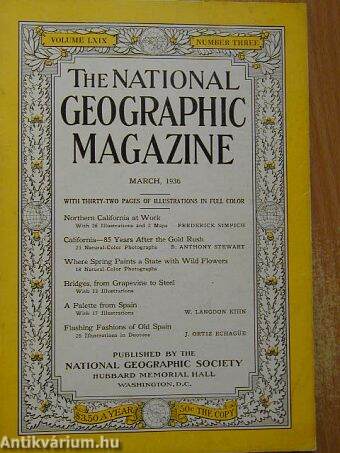 The National Geographic Magazine March 1936