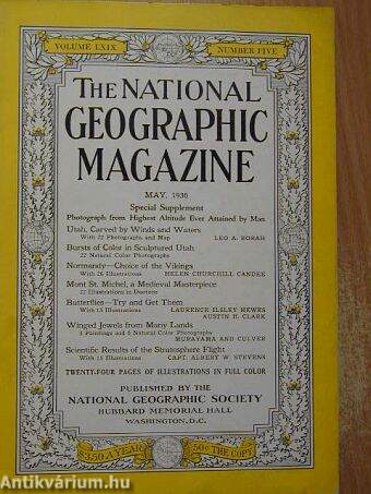 The National Geographic Magazine May 1936