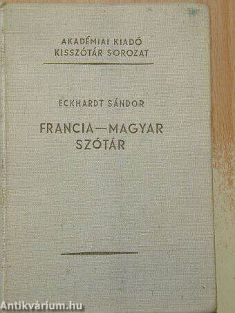 Francia-magyar szótár