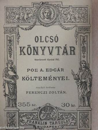 Poe A. Edgár költeményei