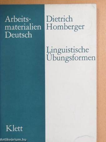 Linguistische Übungsformen