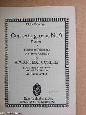 Concerto grosso No. 9