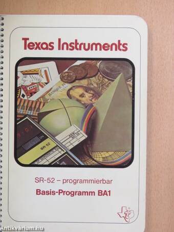 Texas Instruments SR-52-programmierbar Basis-Programm BA1