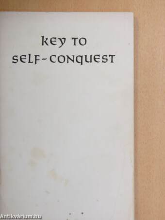 Key to self-conquest