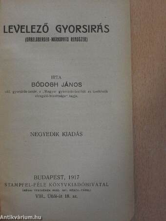 Levelező gyorsírás