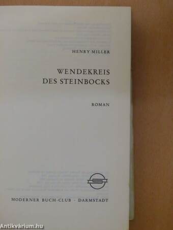 Wendekreis des Steinbocks