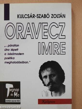 Oravecz Imre (dedikált példány)