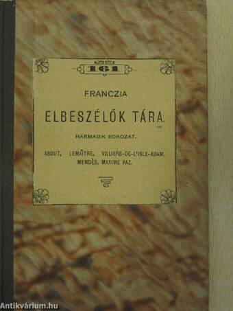 Franczia elbeszélők tára III.