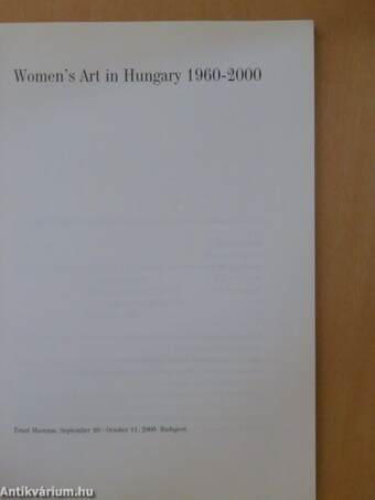 Women's Art in Hungary 1960-2000