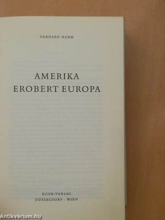 Amerika erobert Europa