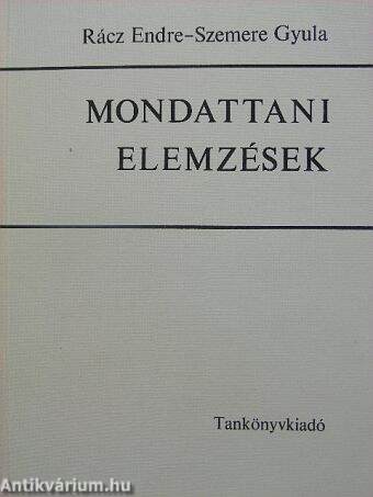 Mondattani elemzések