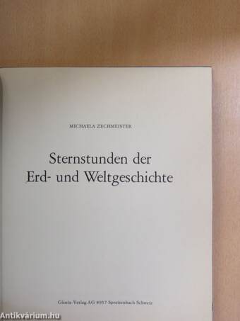 Sternstunden der Erd- und Weltgeschichte