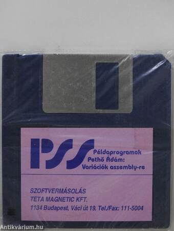 Variációk assembly-re - Floppy-val (dedikált példány)