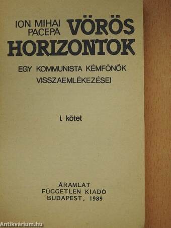 Vörös horizontok 1-2.