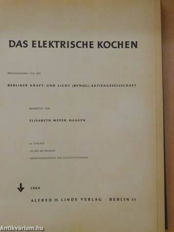 Das Elektrische Kochen