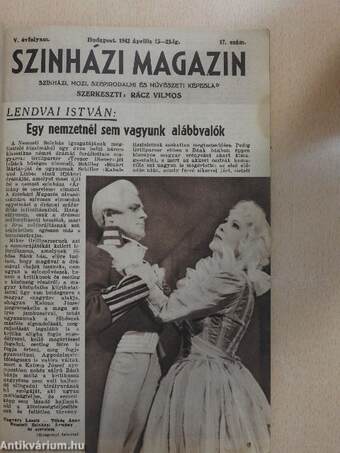 Szinházi Magazin 1942. április 15-21.