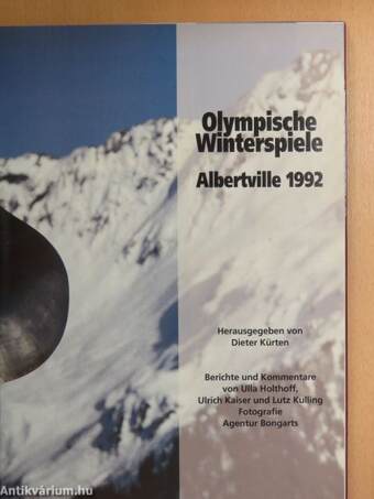 Olympische Winterspiele Albertville 1992